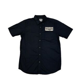 Gas Monkey Black work Button-Up Shirt